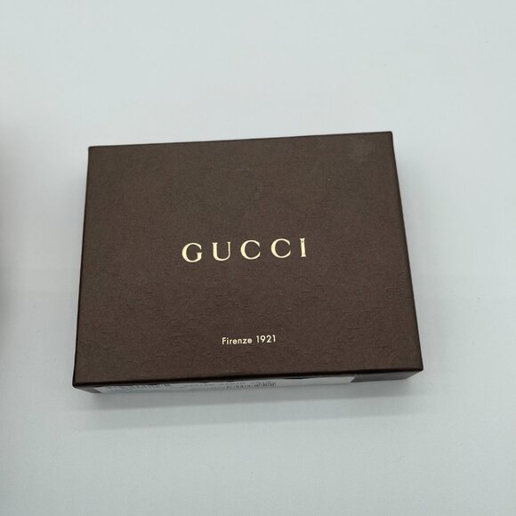 Gucci Micro Guccissima Soft Bronze Leather Card Case Card Holder (174453) - Picture 6 of 6